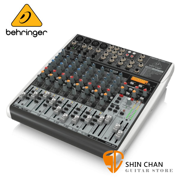 德國 Behringer XENYX QX1622USB 12軌 混音器 / 耳朵牌 台灣公司貨