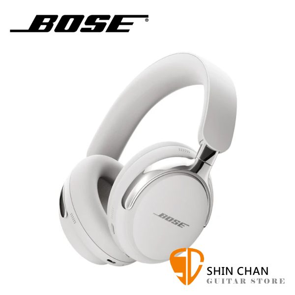 Bose QuietComfort Ultra 2 全新二代/耳罩式抗噪耳機 / 霧白色 台灣公司貨保固