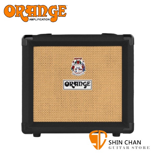 Orange CRUSH 12BK 12瓦電吉他音箱 黑色 原廠公司貨 一年保固【CRUSH-12-BK】