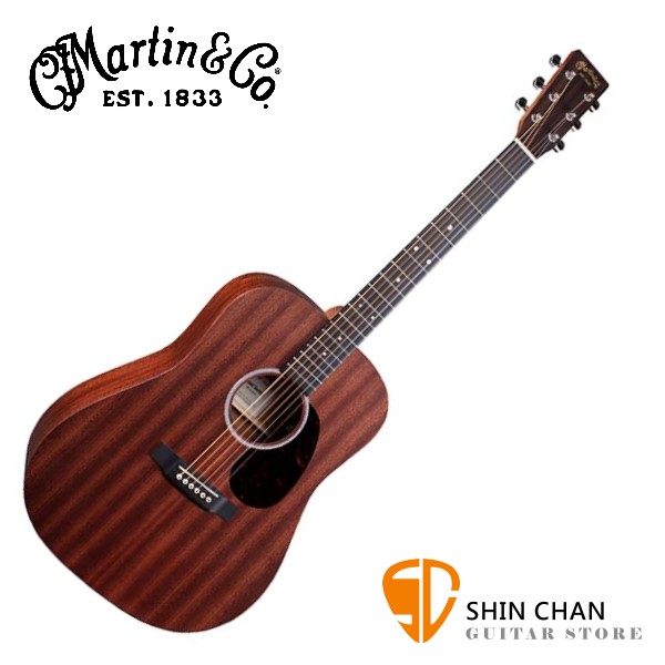 Martin D10E-01 41吋 可插電木吉他 附贈原廠琴袋【D10E01】