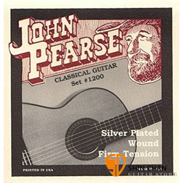 John Pearse 1200 高張力 古典吉他弦 (29-44)【John Pearse進口弦專賣店/古典吉他弦/1200】