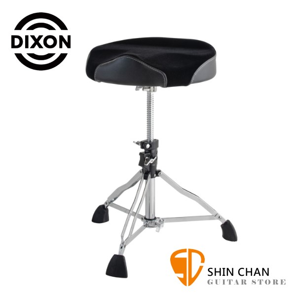 DIXON PSN-12 螺旋式 可調整高度 絨布坐墊 爵士鼓椅【PSN12】