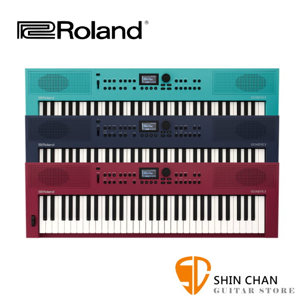 Roland 樂蘭 GO:KEYS 3 61鍵 自動伴奏電子琴 原廠公司貨【兩年保固】