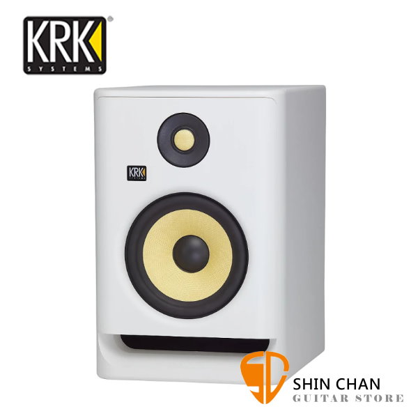 KRK Rokit RP5G4 主動式監聽喇叭 / 5吋錄音室專用（白色/單一顆）台灣公司貨保固