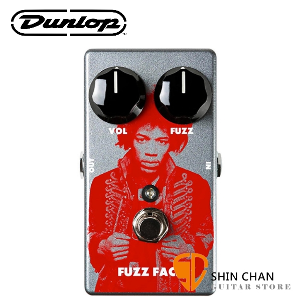 Dunlop JHM5 FUZZ 法滋破音效果器【Jimi Hendrix Fuzz Face Distortion Pedal】