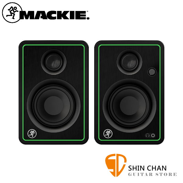 Mackie CR3-X 3吋監聽喇叭 50瓦 一對兩顆 黑色【穎凱公司貨 保固兩年】