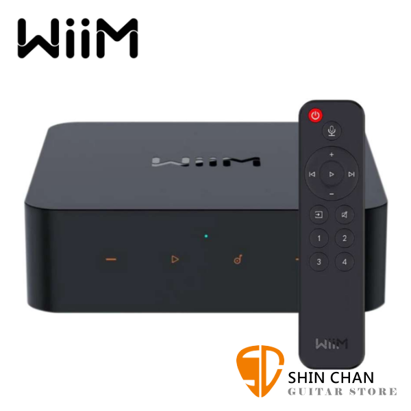 美國 WiiM Pro Plus 發燒級串流播放器 / 升級高規格DAC解碼晶片 / 附贈搖控器 台灣公司貨