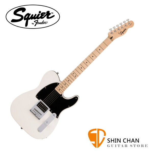 Fender Squier Sonic Esquire Tele型雙線圈電吉他【楓木指板】0373553580