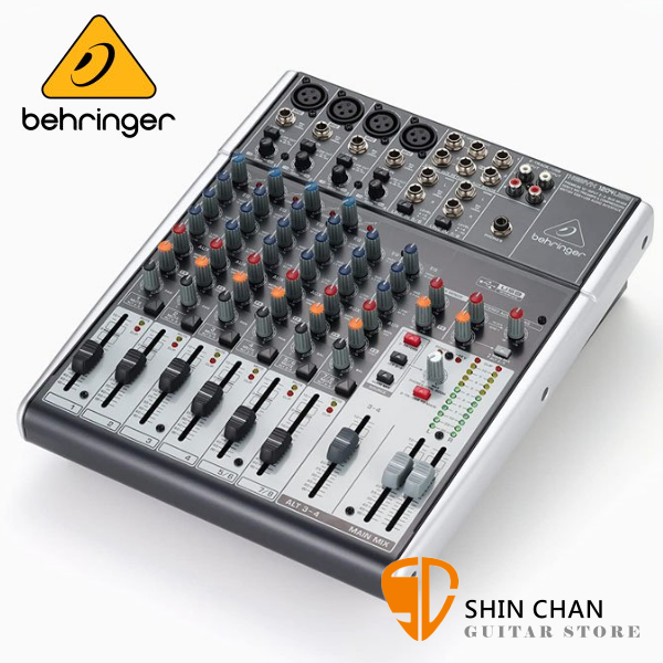 德國 Behringer XENYX 1204USB 8軌混音器 / 耳朵牌 錄音介面 直播神器 台灣公司貨