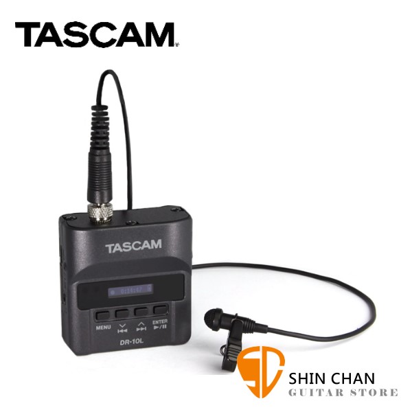Tascam DR-10L 手持錄音裝置含迷你麥克風 原廠公司貨【DR10L】