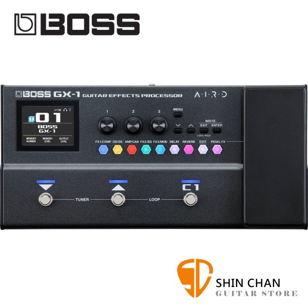 BOSS GX-1 吉他 綜合效果器 GX1 Effects Processor 送專用變壓器