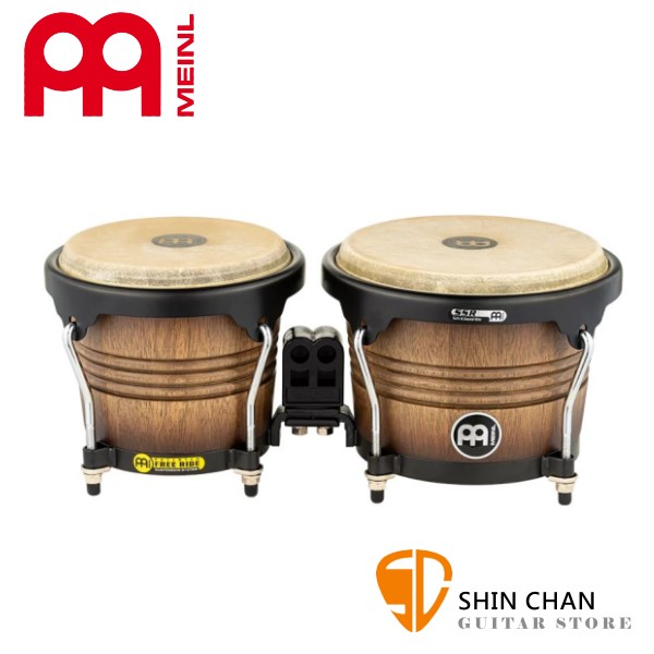 德國品牌 Meinl FWB190ATB-M 暹羅橡木 6.75吋 + 8吋 邦哥鼓/手鼓 Antique Tobacco Burst Bongos