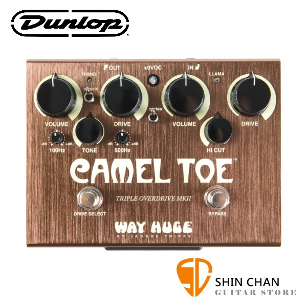 Dunlop WHE209 破音效果器【Way Huge/Camel Toe】