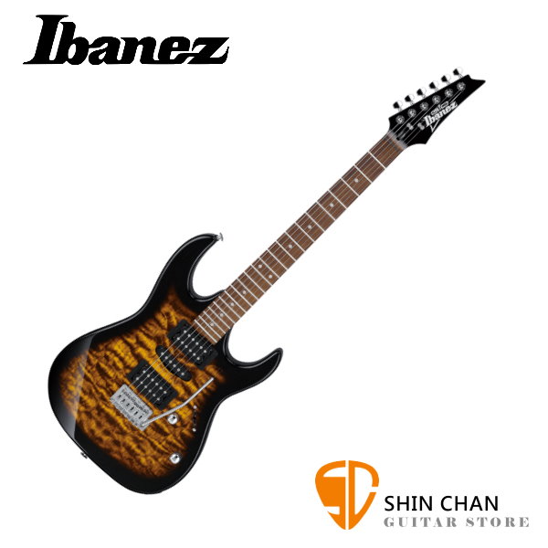 Ibanez GRX70QA SB 雙單雙 電吉他 夕陽漸層色 原廠公司貨 另贈多樣好禮
