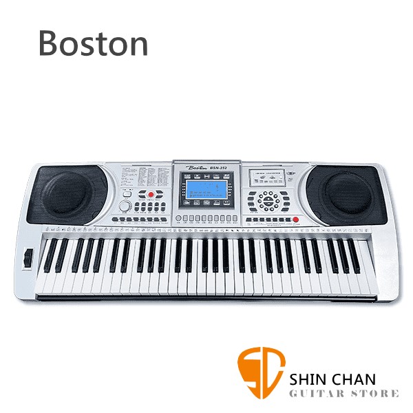 Boston BSN-252 標準61鍵電子琴（最佳入門選擇）原廠一年保固【BSN252】