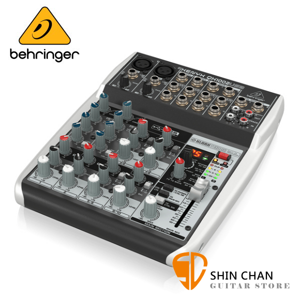 德國 Behringer XENYX QX1002USB 10軌 混音器 / 耳朵牌 台灣公司貨
