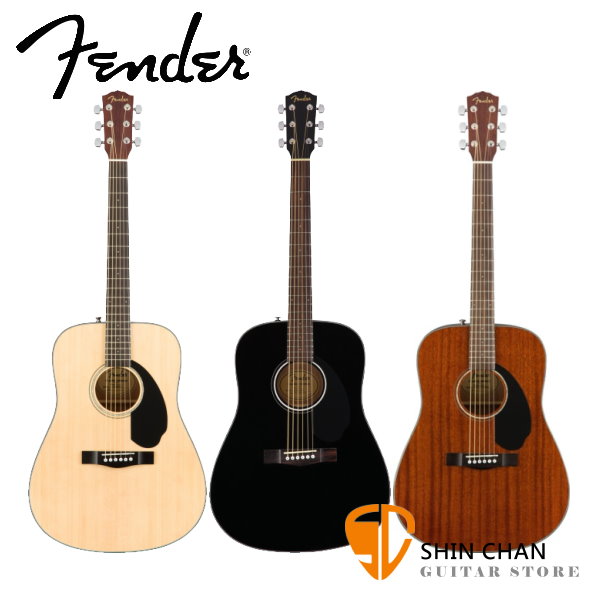Fender CD-60S 面單板 木吉他/民謠吉他▹另贈多樣好禮【CD60S】