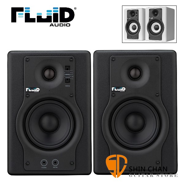 FLUID AUDIO F4 專業錄音 監聽喇叭【四吋/兩顆/台灣公司貨一年保固】