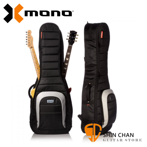 美國 MONO M80系列 Dual 2G 雙支電吉他袋 / 軍事化防震防潑水等級 M80-2G-BLK
