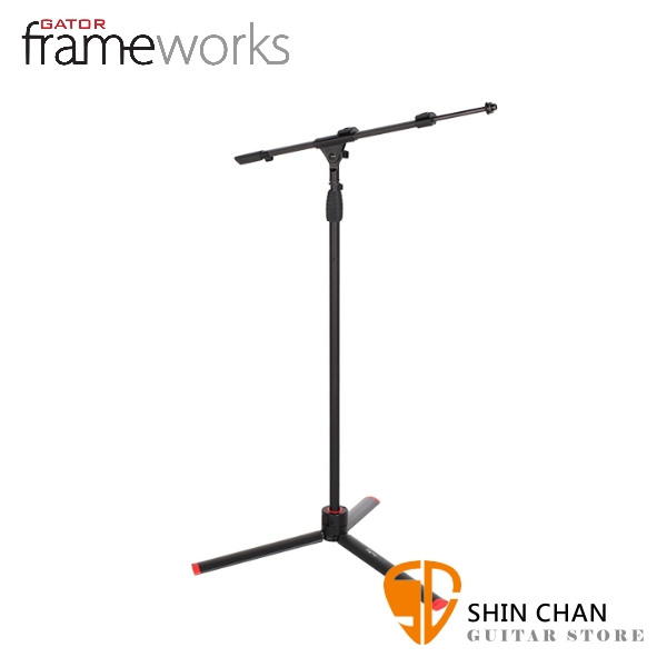 GATOR FRAMEWORKS ID系列可調節三腳架式 麥克風架 直/斜兩用型【型號: GFW-ID-MIC】