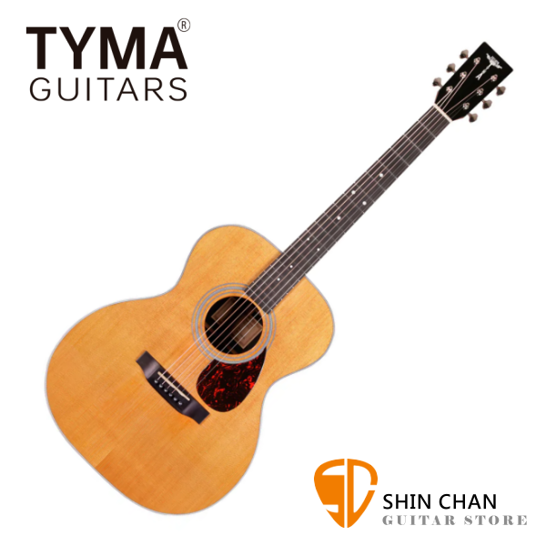 TYMA TF-28 OM 經典復刻 OM28 系列 全單板 雲杉木面單 / 印度玫瑰木側背單板 OM桶 民謠吉他 附贈原廠吉他琴盒
