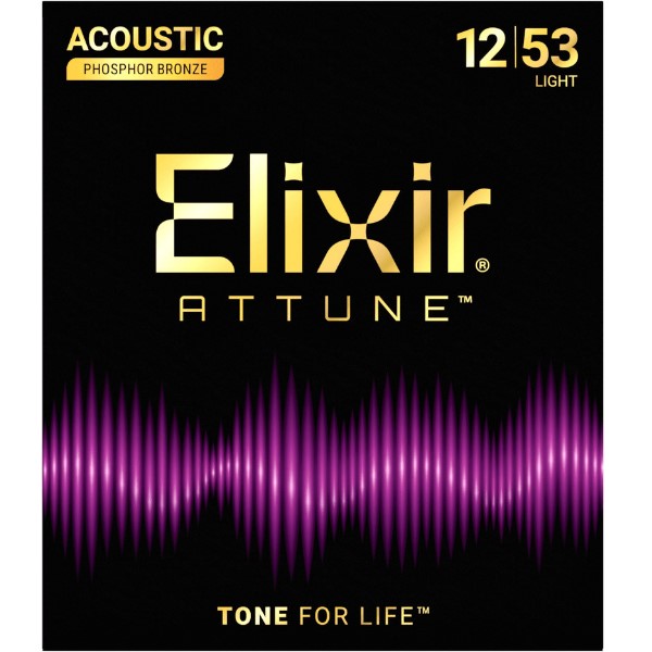 Elixir頂級民謠弦- 磷青銅民謠吉他弦（21052）（.012-.053）【Elixir進口弦專賣店/木吉他弦】