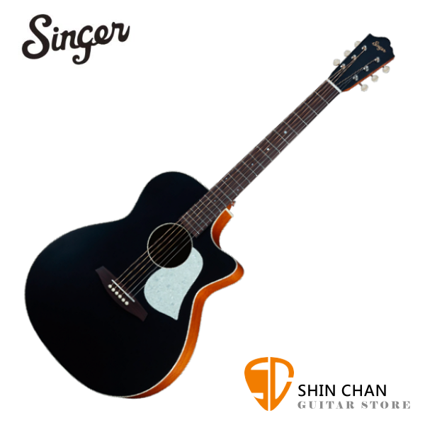 Singer GA01 BLK 黑色 面單板 / 民謠吉他 41吋 附原廠吉他琴袋 台灣公司貨（aNueNue吉他副牌）