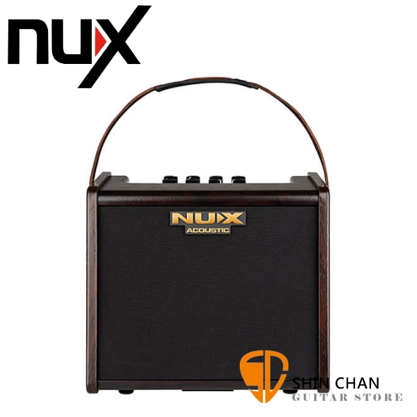 NUX AC-25 25瓦木吉他專用音箱 原廠公司貨 一年保固【內建鋰電池可充電/支援藍牙音樂/AC25】