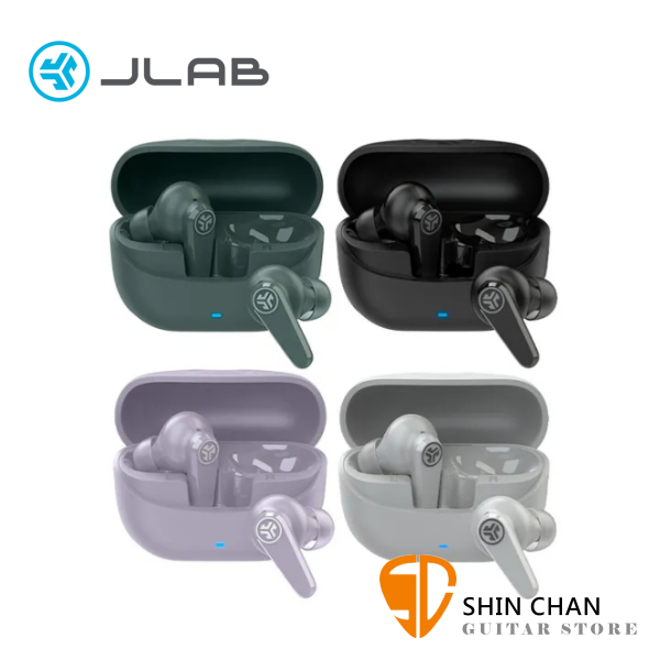 JLab GO Pods ANC 主動降噪/真無線藍牙耳機/10mm動圈單體 台灣公司貨