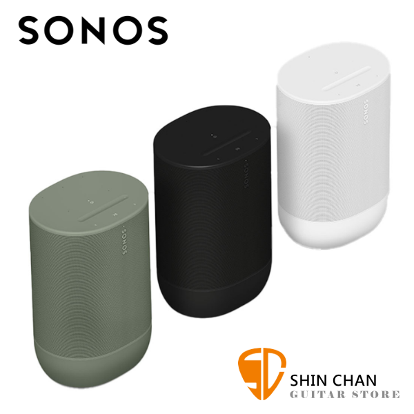 SONOS Move 2 可攜式無線智慧藍牙喇叭/Wi-Fi/防水IP56/全音域 台灣公司貨