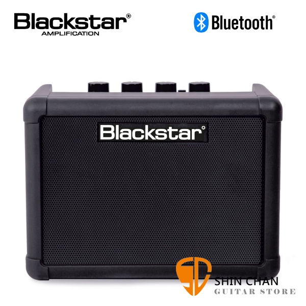 Blackstar Fly3 Bluetooth 藍芽版 黑星 單顆吉他音箱（可當電腦喇叭/電池可攜帶）內建破音與Delay效果器 台灣公司貨