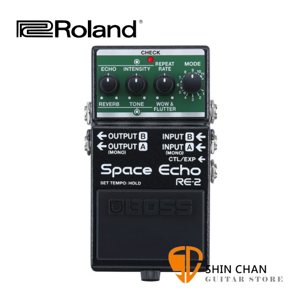 BOSS RE-2 Space Echo 單顆 效果器 【RE2/Roland】