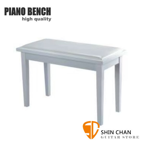 PIANO BENCH 雙人鋼琴椅 PJ001 白色 電鋼琴椅/電子琴椅/piano琴椅/Keyboard椅