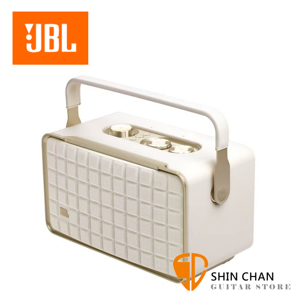 JBL Authentics 300 限量白 復古設計 無線藍牙喇叭 / 家用語音串流藍牙音響 台灣公司貨