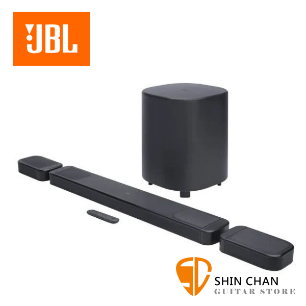 JBL BAR 1000 MK2 家庭環繞音響7.1.4聲道SoundBar/可拆式無線喇叭/960瓦/10吋無線重低音 台灣公司貨