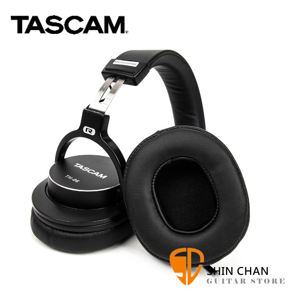 Tascam TH-06 專業監聽耳機 / 耳罩式耳機 原廠公司貨【TH06】