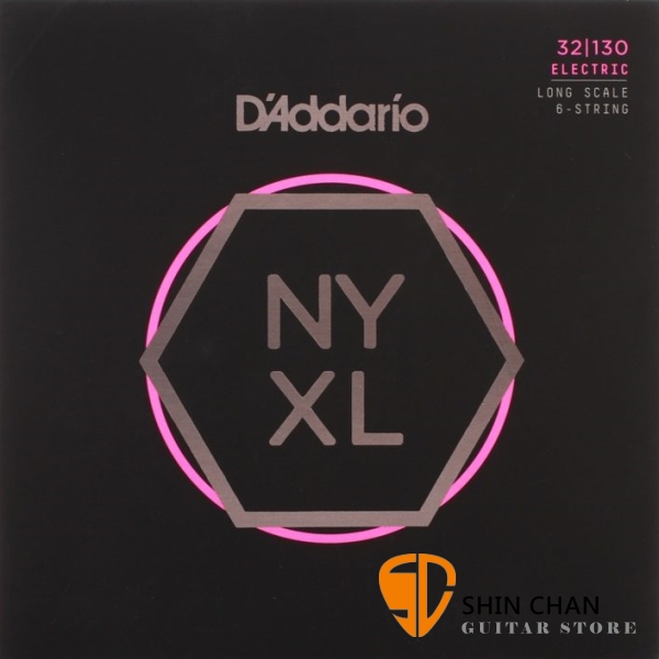 美國 DAddario NYXL32130 6弦電貝斯弦 (32-130)【NYXL-32130/Bass弦專賣店】