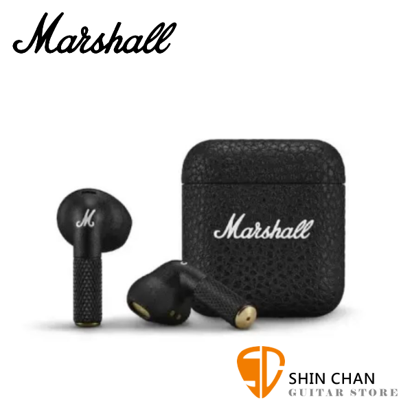 Marshall MINOR IV 真無線藍牙耳機 耳塞式/ 藍牙5.3 經典黑 台灣公司貨