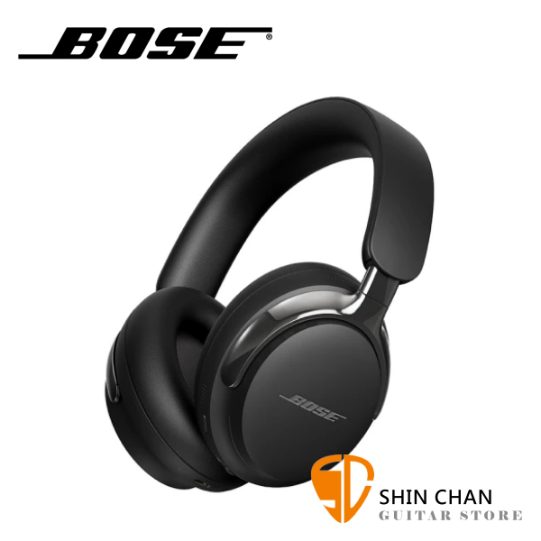 Bose QuietComfort Ultra 2 全新二代/耳罩式抗噪耳機 / 黑色 台灣公司貨保固