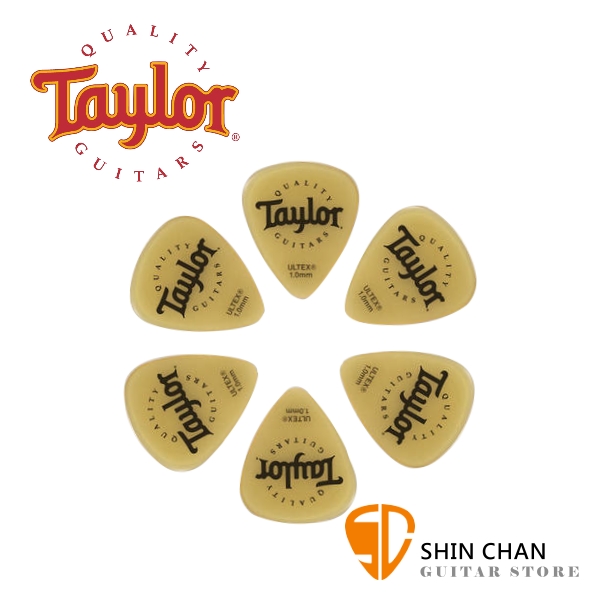 Taylor Ultex Pick 進口原廠彈片 6片裝/一包【厚度:1.0mm/1.14mm】80795 80796