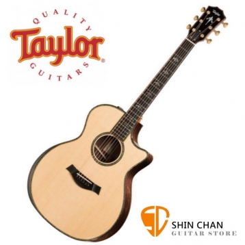 Taylor吉他 Taylor 914CE 全單板 可插電 民謠吉他 電木吉他 Taylor 木吉他專賣 / V-CLASS 全新 V型力木設計