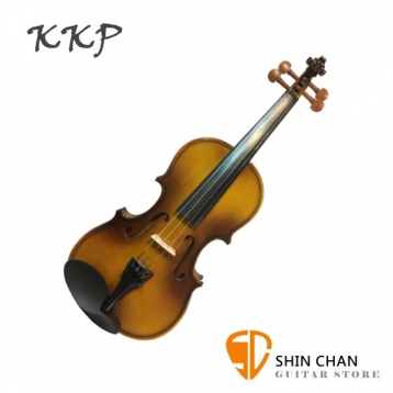 KKP 小提琴 初學入門款 共五種尺寸可選 型號:304 Violin( 附琴弓、松香、肩墊、提琴盒 )