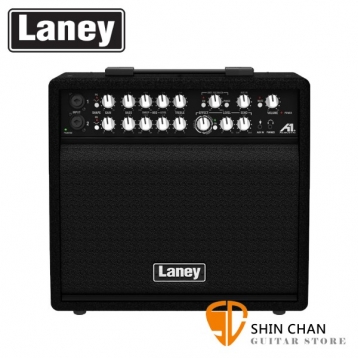 Laney A1+ 木吉他音箱 (80瓦) 支援幻象電源(CH2) 可接電容式麥克風【A1 PLUS/可接麥克風】