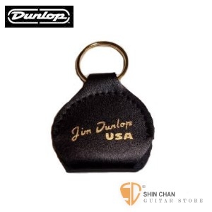 Dunlop-Pick包鑰匙圈(金色鐵環) 5200