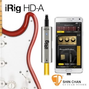 iRig台灣 | iRig HD-A 錄音界面（專為Android / PC電腦打造）USB錄音卡