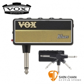 全新二代 VOX amPlug2 Blues 隨身前級效果器 日本製造 (AP2-BL)