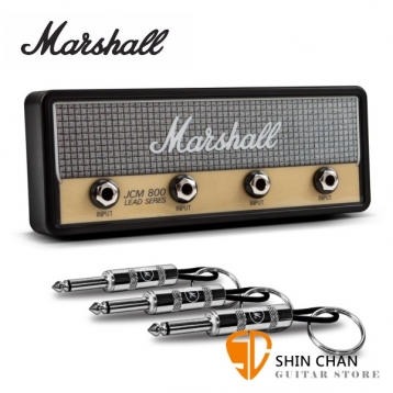 Marshall JCM800 CHEQUERED 方格紋音箱造型 鑰匙圈/音箱造型鑰匙座 （4支鑰匙圈/1個鑰匙座）聯名Pluginz/ 款-吉他手最愛文創商品/禮物