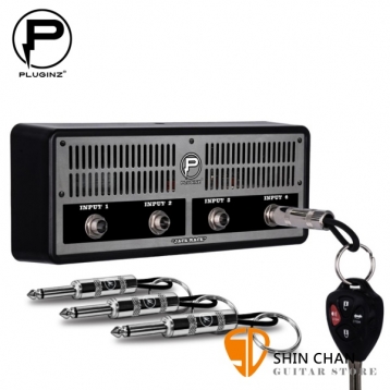 Pluginz RUCKUS 現代金屬 Mesa Boogie音箱造型 鑰匙座 （4支鑰匙圈/1個鑰匙座）-吉他手最愛文創商品/禮物