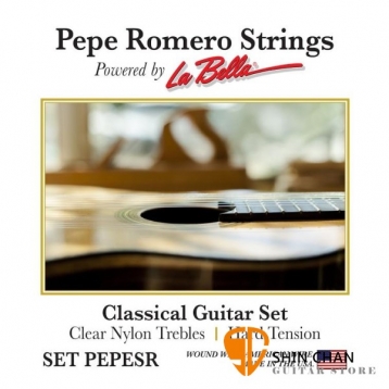 Pepe Romero Strings 專業級 高張力 古典吉他弦 型號: SET PEPESR 美製/古典弦【La Bella】