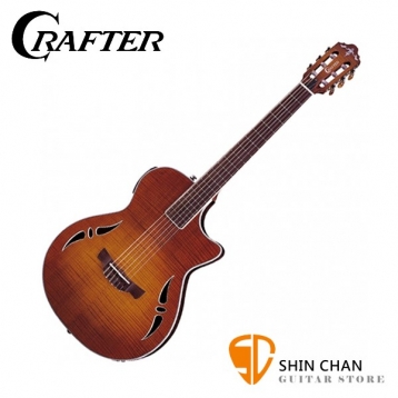 Crafter SAC-TMVS 可插電古典吉他 韓國廠 附原廠厚琴袋、Pick×2、琴布